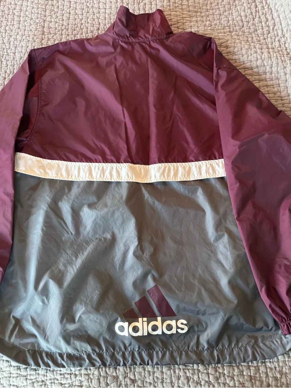 VTG Adidas 1/2 Zip pullover “Tracker HZ” windbreaker 1990s